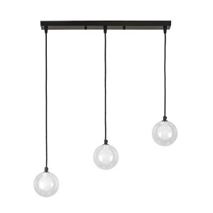 Підвісний світильник 761P100F-3 BK+CLWH (500)