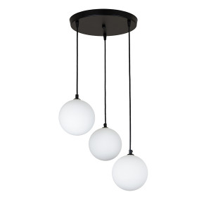 Підвісний світильник 761P150F-3 BK+WH (300)