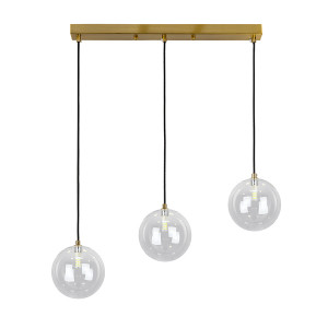 Підвісний світильник 761P150F-3 BRZ+CL (500)