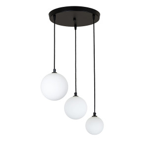 Підвісний світильник 761P151F-3 BK+WH (300)
