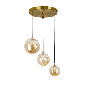 Підвісний світильник 761P151F-3 BRZ+BR (300)