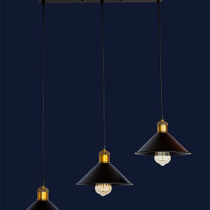 Підвісний світильник 707P103F11-3 BK (500)