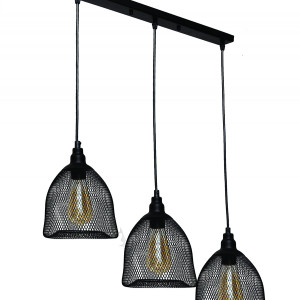 Підвісний світильник 707P144F-3 BK (500)