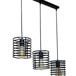 Підвісний світильник 707P9150F-3 BK (500)