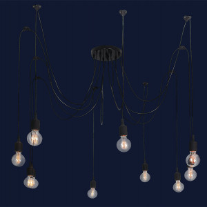 Підвісний світильник 72081040-10 BK