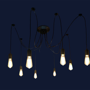 Підвісний світильник 7527021-8 (2м) BK