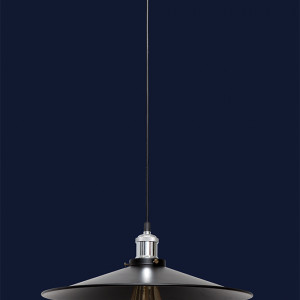 Підвісний світильник 752PB9F1-1 BK(400)