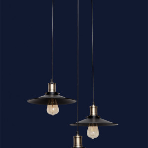 Підвісний світильник 752PB9F4-3 BK (300)