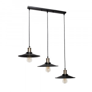 Підвісний світильник 752PB9F4-3 BK (500)