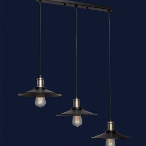 Підвісний світильник 752PB9F4-3 BK (500)