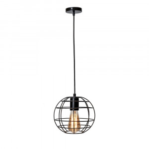 Підвісний світильник 756PR2175-1 BK E27