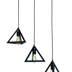 Підвісний світильник 756PR220F-3 BK (500)