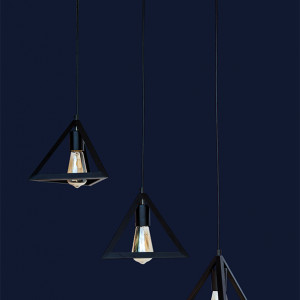 Підвісний світильник 756PR220F-3 BK (500)