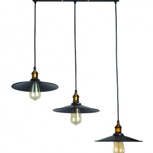 Підвісний світильник 752836F-3 BK (500)