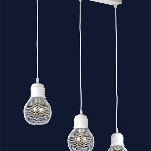 Підвісний світильник 907005F-3 WH (500)