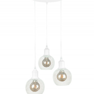 Підвісний світильник 907011F-3 WH (300)