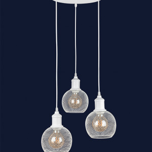 Підвісний світильник 907011F-3 WH (300)