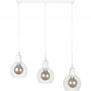 Підвісний світильник 907011F-3 WH (500)