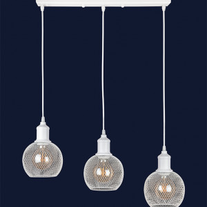 Підвісний світильник 907011F-3 WH (500)