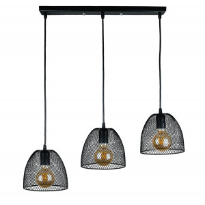 Підвісний світильник 907013F-3 BK (500)