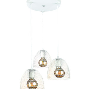 Підвісний світильник 907013F-3 WH (300)