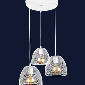 Підвісний світильник 907013F-3 WH (300)