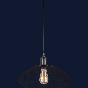 Підвісний світильник 907016F-1 BK