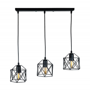 Підвісний світильник 756PR101F-3 BK (500)