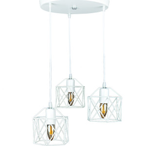 Підвісний світильник 756PR101F-3 WH (300)