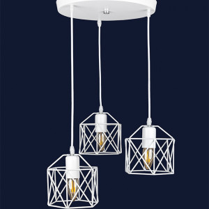 Підвісний світильник 756PR101F-3 WH (300)