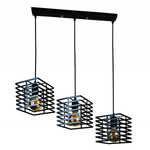 Підвісний світильник 756PR104F-3 BK (500)