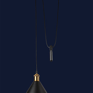 Підвісний світильник 707P102F-1G BK