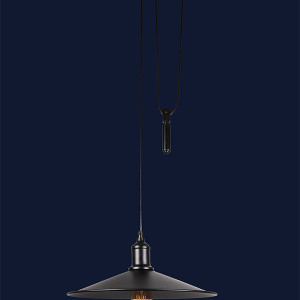 Підвісний світильник 752PB9F-1G BK(360)