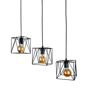 Підвісний світильник 756PR103F-3 BK (500)