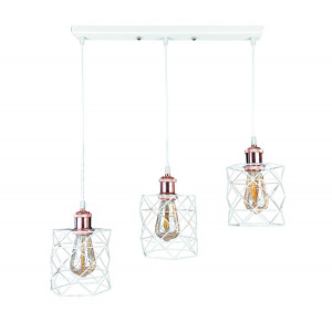 Підвісний світильник 756PR105F-3 WH+RG (500)