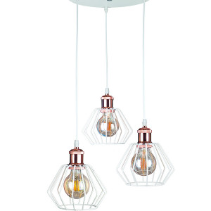 Підвісний світильник 756PR108F-3 WH+RG (300)