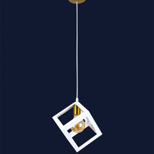 Підвісний світильник 756PR160F-1 BRZ+WH