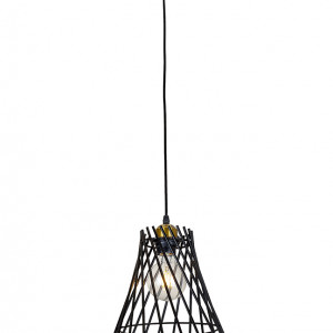 Підвісний світильник 756PR66096F-1 BRZ+BK