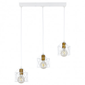 Підвісний світильник 756PR101F-3 WH+BRZ (500)