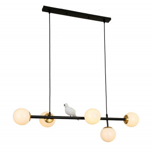 Люстра 761WKT05-5 BK+WH Люстра 761WKT05-5 BK+WH