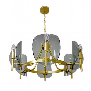 Люстра 756LPR0032-6 GD+BK Люстра 756LPR0032-6 GD+BK