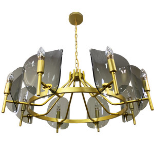 Люстра 756LPR0032-8 GD+BK Люстра 756LPR0032-8 GD+BK