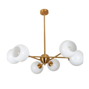 Люстра 761J2014-6 BRZ+WH Люстра 761J2014-6 BRZ+WH