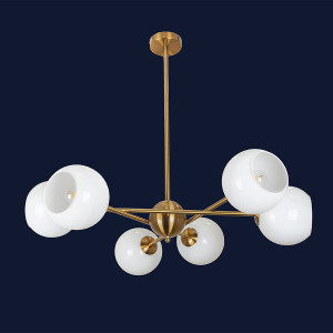 Люстра 761J2014-6 BRZ+WH Люстра 761J2014-6 BRZ+WH