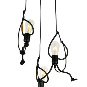 Підвісний світильник 7529075-3 BK