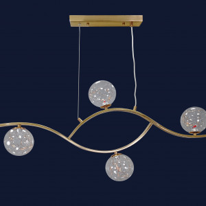 Люстра 9098078-4 BRZ+LED Люстра 9098078-4 BRZ+LED