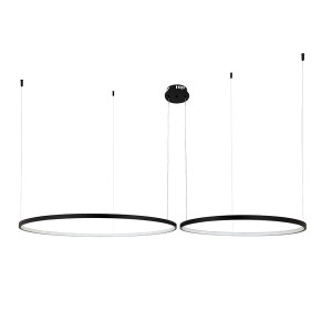 Люстра 7529832-2B BLACK LED (800+1000) Люстра 7529832-2B BLACK LED (800+1000)