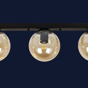 Люстра 756XPR150F-3 BK+BR (500)