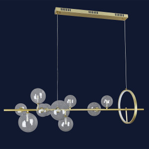 Люстра 918LP267-10 GD+CL