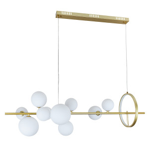 Люстра 918LP267-10 GD+WH